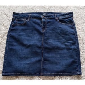 Denim Mini Skirt